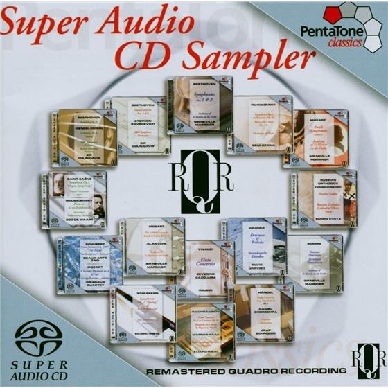 Divers & Cd Katalog Pentatone - Sacd Sampler Quadriphonie Serie SACD