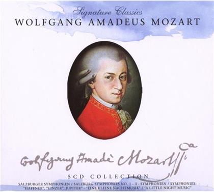 Wolfgang Amadeus Mozart (1756-1791) - Symphonien - Symphonies (5 CD)