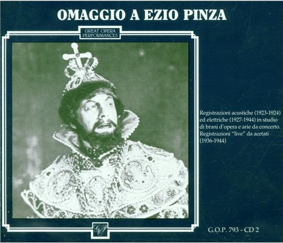 Ezio Pinza & --- - Registrazioni Acustiche 2 CDs