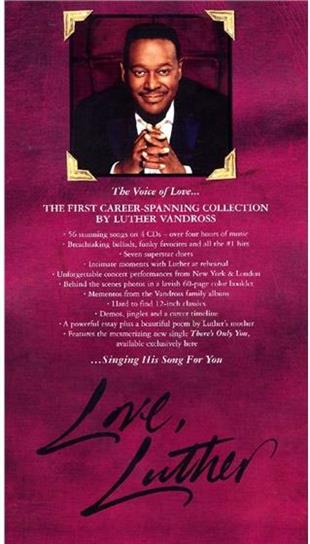 Luther Vandross - Love, Luther 4 CDs