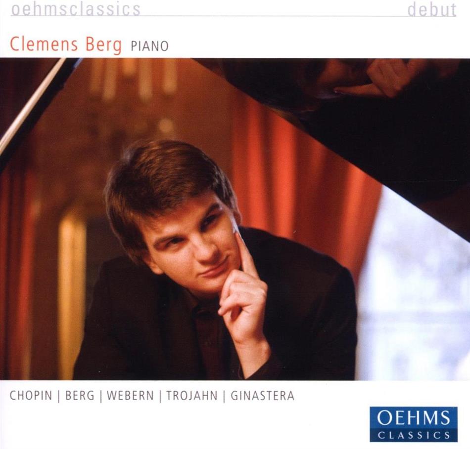 Clemens Berg & Chopin/Berg/Trojahn/Ginastera - Klavierstücke
