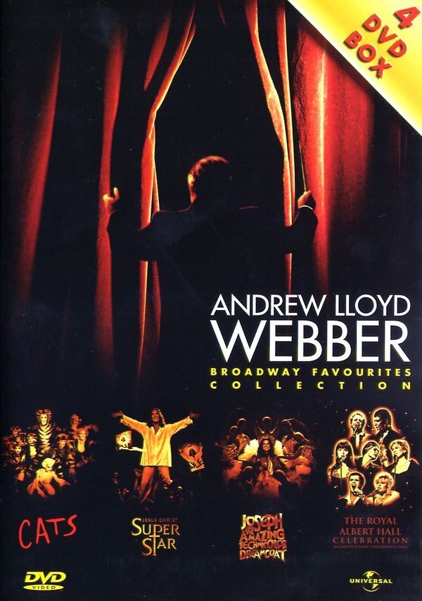Andrew Lloyd Webber - Broadway Favorites Collection Cofanetto, 4 DVD