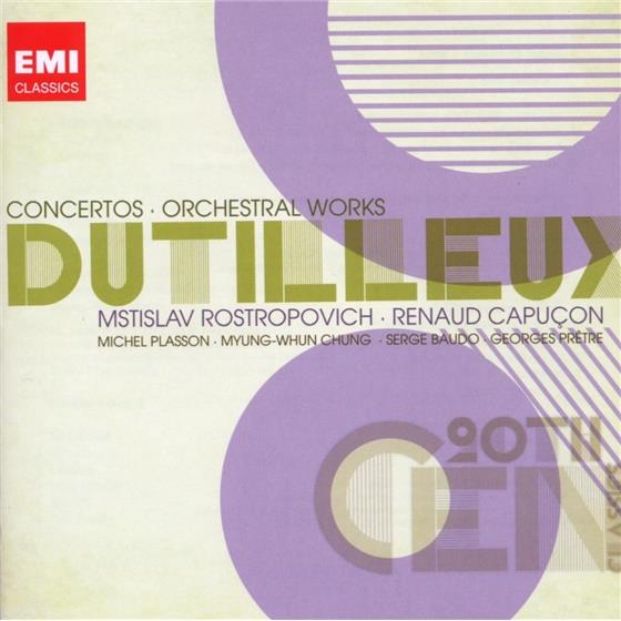 Serge Baudo, Myung-Whun Chung & Henri Dutilleux (1916-2013) - --- 2 CDs