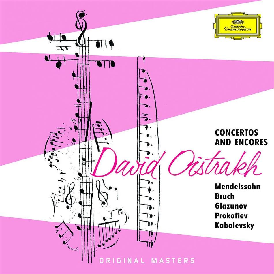 David Oistrakh & --- - Concertos And Encores 3 CD