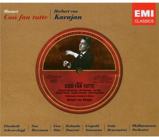 Elisabeth Schwarzkopf, Nan Merriman, Lisa Otto, Léopold Simoneau, … - Cosi Fan Tutte 3 CD