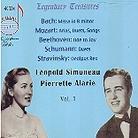 Léopold Simoneau & Bach/Beethoven/Mozart/Schumann - Bach, Beethoven, Mozart, Schumann 4 CD