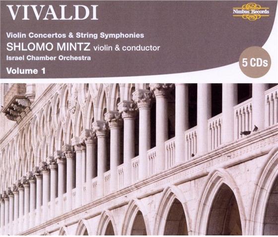 Shlomo Mintz & Antonio Vivaldi (1678-1741) - Konzert Fuer Violine F1 N3 P88 5 CDs