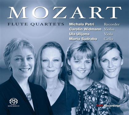 Michala Petri & Wolfgang Amadeus Mozart (1756-1791) - Fl&ouml;tenquartette (SACD)