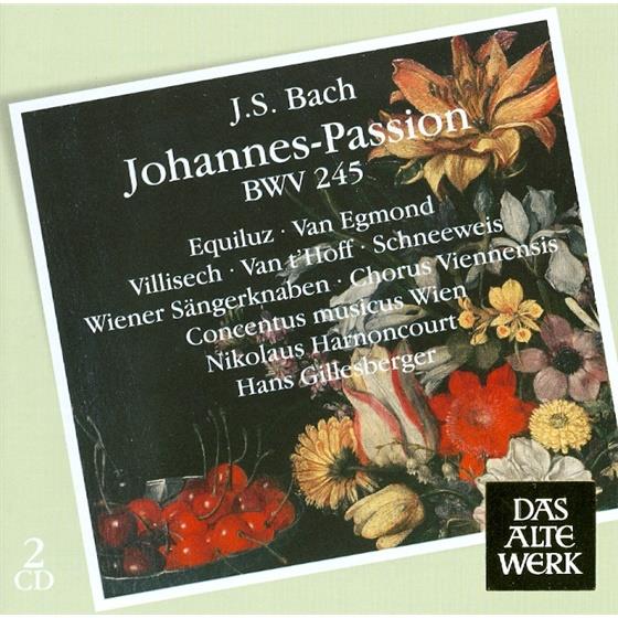 Harnoncourt Nikolaus / Gillesberger & Johann Sebastian Bach (1685-1750) - Johannes-Passion - Gesamtaufnahme 2 CD