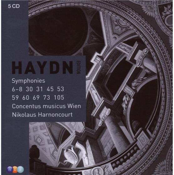 Harnoncourt/Cmw & Joseph Haydn (1732-1809) - Vol.1Symphonies/Piano Conto 5 CDs
