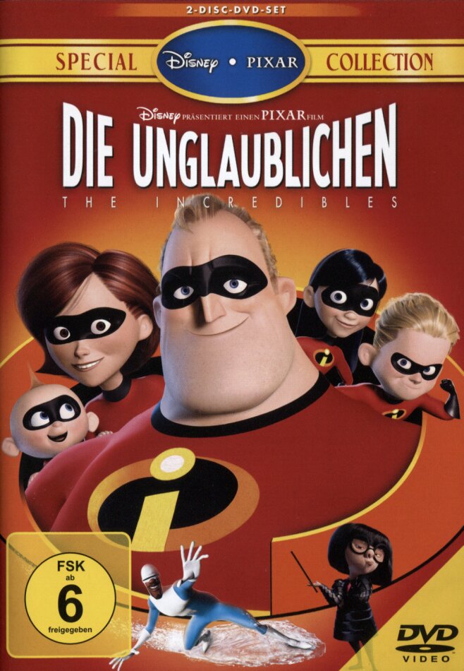 Die Unglaublichen (2004) Special Collection, 2 DVDs