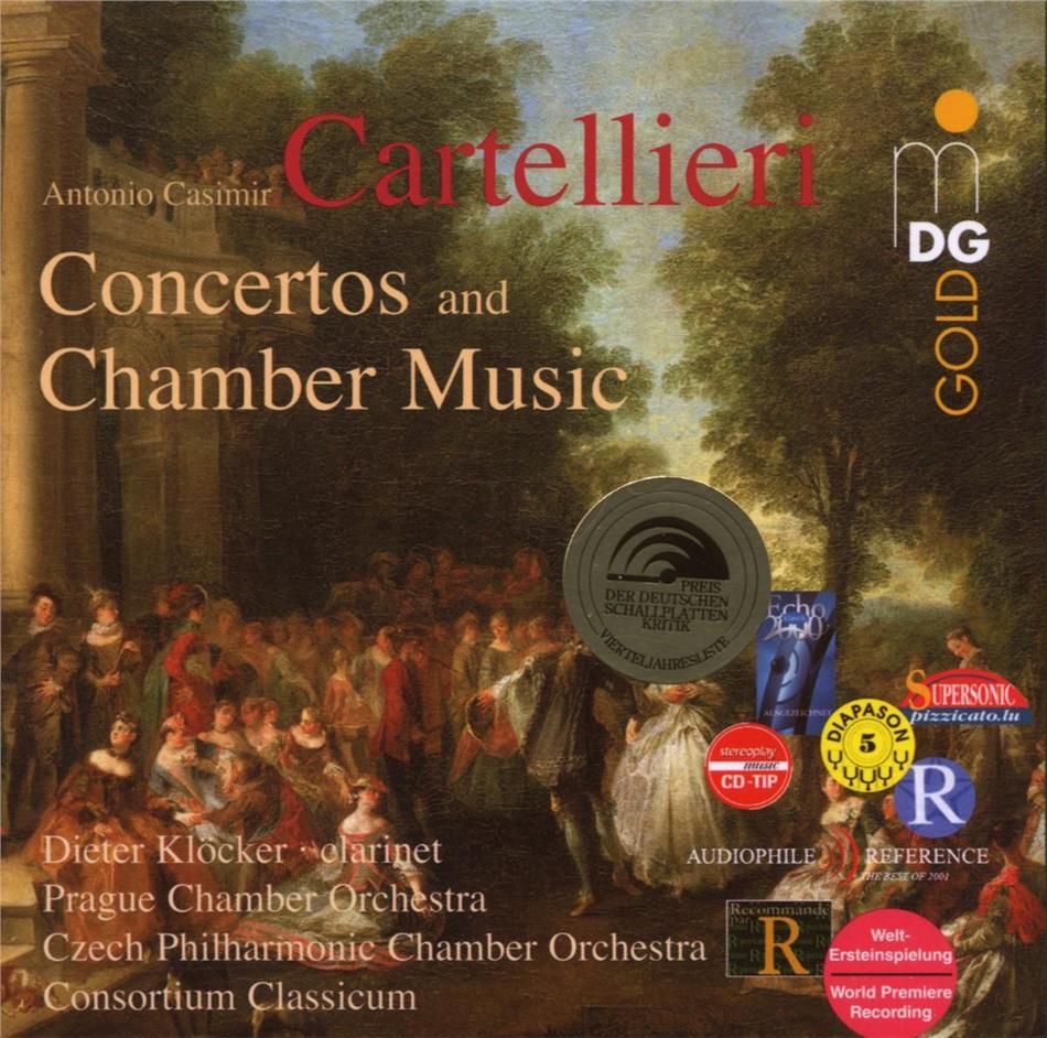 Klöcker Dieter/Arnold Sandra/Brandkamp & Antonio Casimir Cartellieri - Konzerte Und Kammermusik 5 CDs
