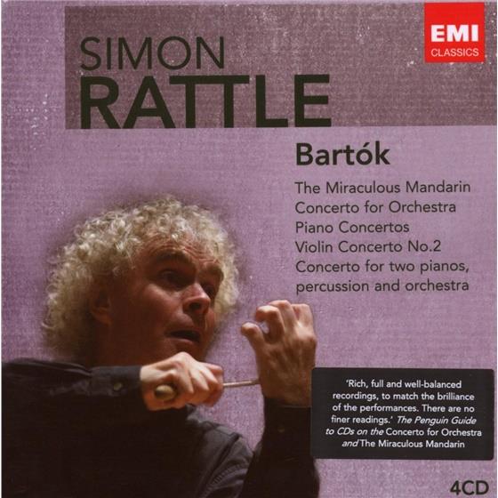 Sir Simon Rattle & Béla Bartók (1881-1945) - Bartok 4 CDs