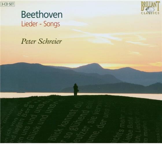 Schreier & Ludwig van Beethoven (1770-1827) - Lieder 3 CDs