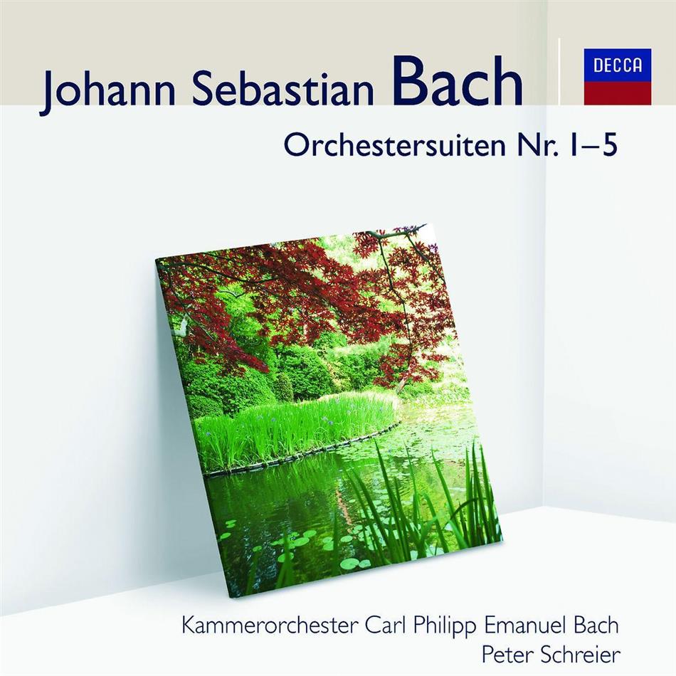 Grafenauer & Johann Sebastian Bach (1685-1750) - Orchestersuiten 2 CD