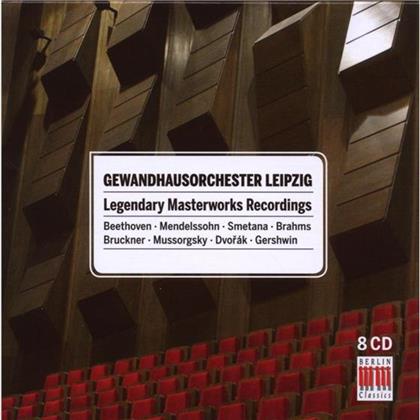 Konwitschny/Markevitch/Sanderl & Beethoven Ludwig/Mendelsson Bartholdy - Gewandhauso Leipzig.Legendary (8 CDs)