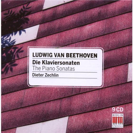 Dieter Zechlin & Ludwig van Beethoven (1770-1827) - The Piano Sonatas 9 CDs