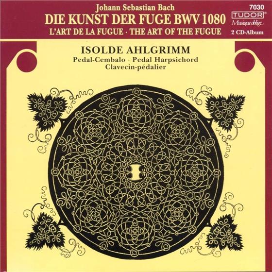 Ahlgrimm Isolde. Resele Freder & Johann Sebastian Bach (1685-1750) - Kunst Der Fuge Bwv 1080 2 CDs
