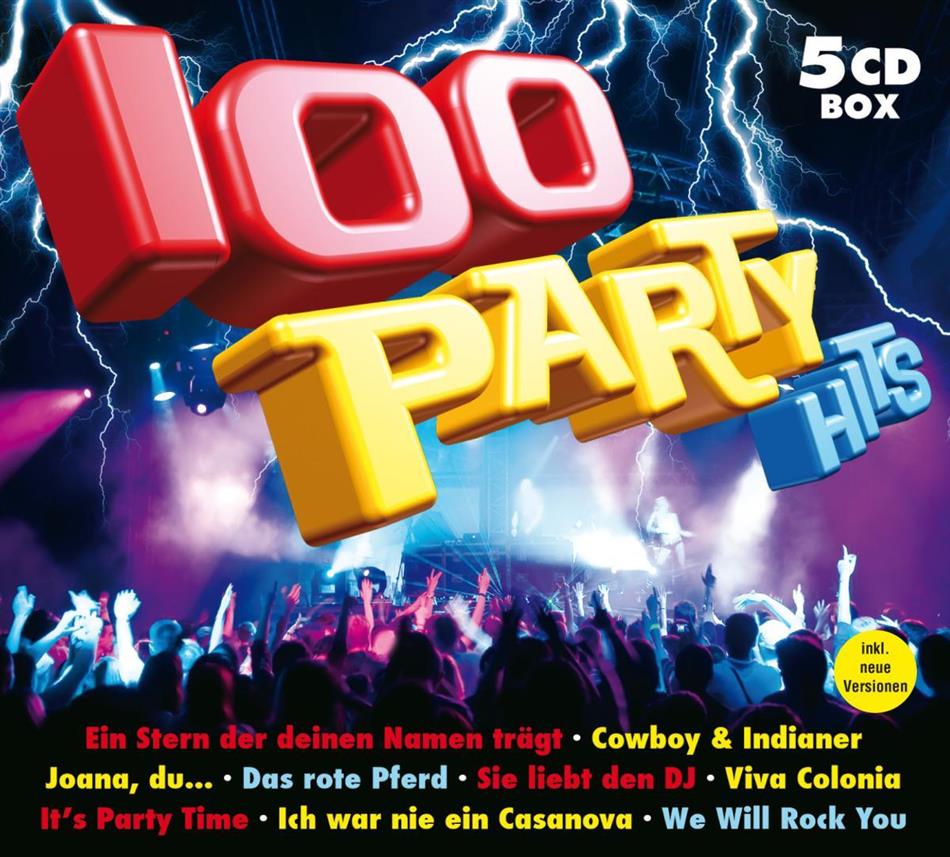 100 Party Hits 5 CDs