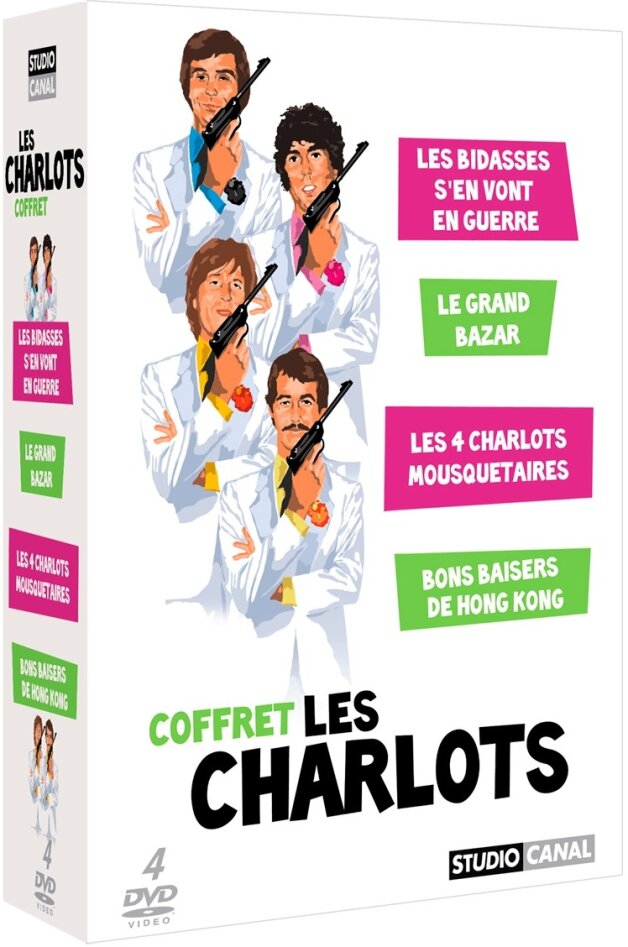 Les Charlots coffret (1973) Coffret, 4 DVD