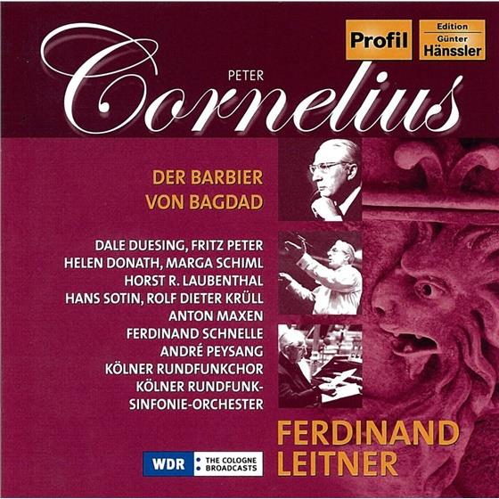 Wdr Sinfonieorch, Wdr Rundfunkorchester & Peter Cornelius (1824-1874) - Der Barbier Von Bagdad 2 CDs