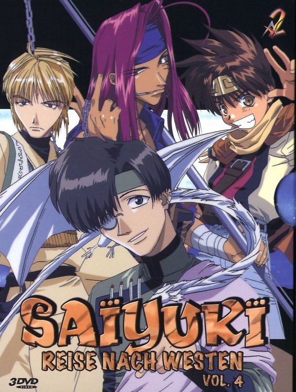 Saiyuki 4 3 DVDs
