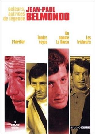 Jean-Paul Belmondo - L'héritier / Tendre voyou / Un nommé La Rocca / Les tricheurs Box, 4 DVDs