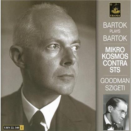 B&eacute;la Bart&oacute;k (1881-1945), Herbert von Karajan, Benny Goodman, Joseph Szigeti, B&eacute;la Bart&oacute;k (1881-1945), &hellip; - Bartok Plays Bartok - Mikrokosmos , Contrasts For Violin, Clarinet & Piano, Music For Strings, Percussion & Celesta - 1940/1940/1949
