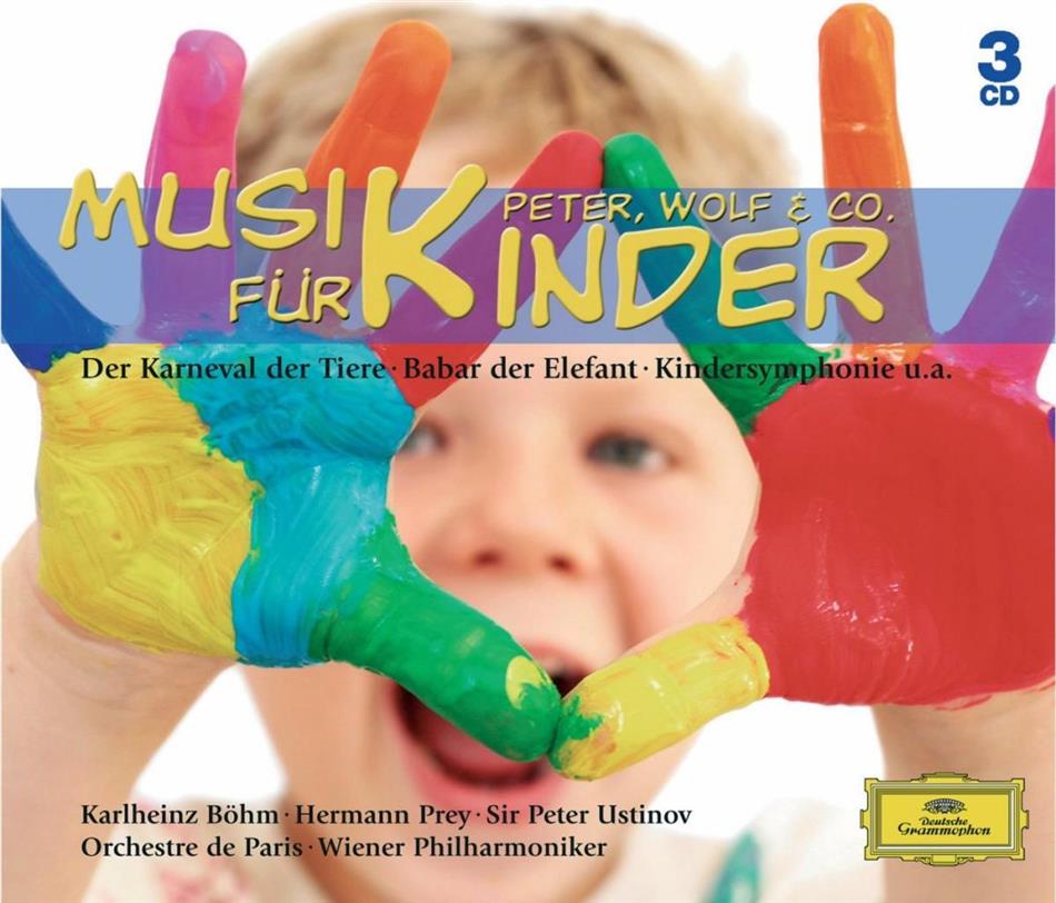 Serge Prokofieff (1891-1953), Karl Böhm, Sir Peter Ustinov & Hermann Prey - Musik Für Kinder Peter Wolf 3 CDs