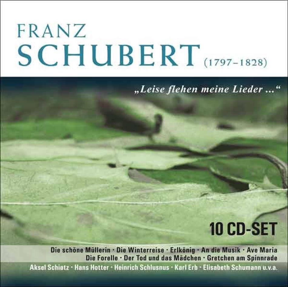 --- & Franz Schubert (1797-1828) - Leise Flehen Meine Lieder-Wall 10 CDs