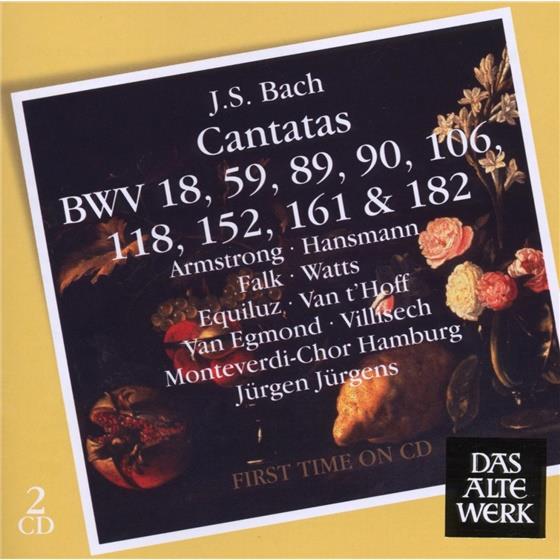 Jürgen Jürgens & Johann Sebastian Bach (1685-1750) - Cantatas Bwv106,182,152,1 2 CDs