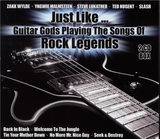Guitar Gods Playing - Various - Just Like...Rock Legends 2 CD