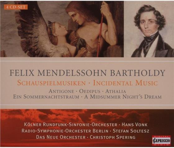 --- & Felix Mendelssohn-Bartholdy (1809-1847) - Sämtl.Schauspielmusiken 4 CDs