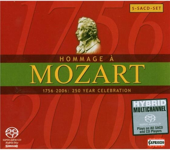 --- & Wolfgang Amadeus Mozart (1756-1791) - Hommage A Mozart 5 CDs