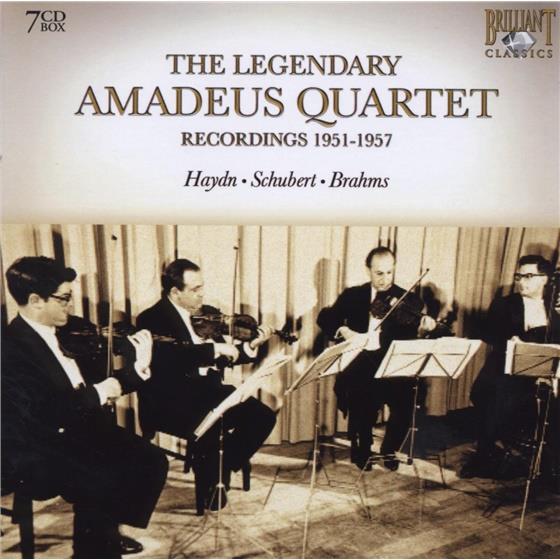 Amadeus String Quartet & Haydn/Schubert/Brahm - Legendary Amadeusquartet 7 CDs