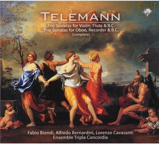 Biondi & Georg Philipp Telemann (1681-1767) - Sämtl.Triosonaten 2 CDs