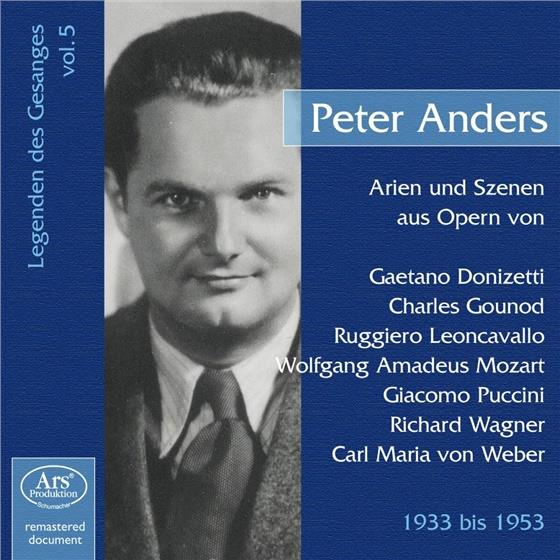 Peter Anders & Mozart, Puccini, Gounod, Leoncavallo - Legenden Des Gesanges, Vol. 5