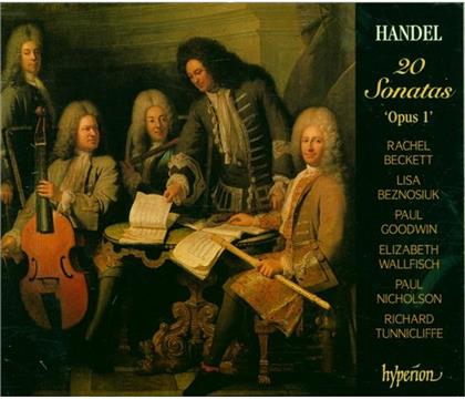 Locatelli Trio/ Beckett/ B & Georg Friedrich H&auml;ndel (1685-1759) - Opus 1 (3 CDs)