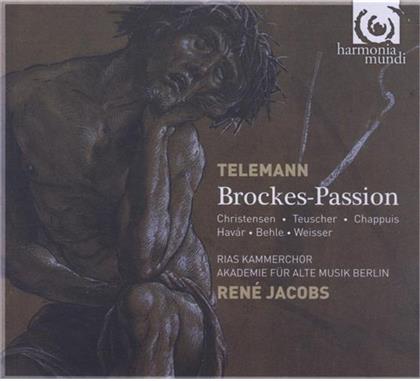 Jacobs / Christensen/ Teuscher/ Chappuis & Georg Philipp Telemann (1681-1767) - Brockes Passion (1719) (2 CDs)