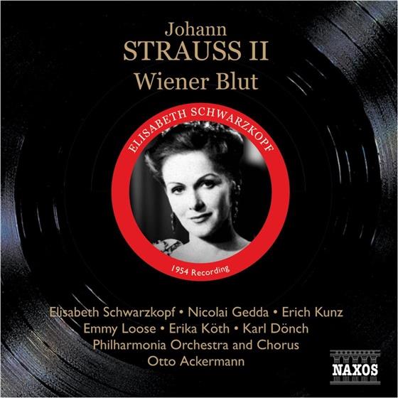 Schwarzkopf Elisabeth / Gedda / & Johann Strauss II (1825-1899) (Sohn) - Wiener Blut