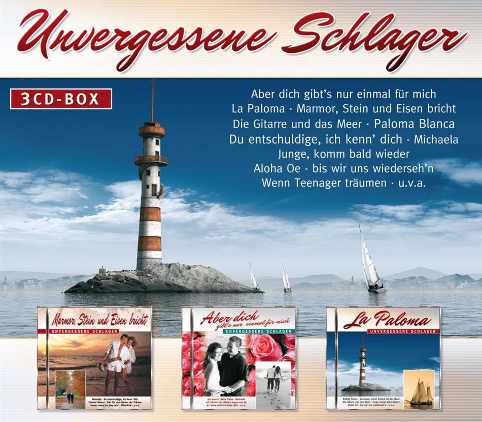 Unvergessene Schlager 3 CDs