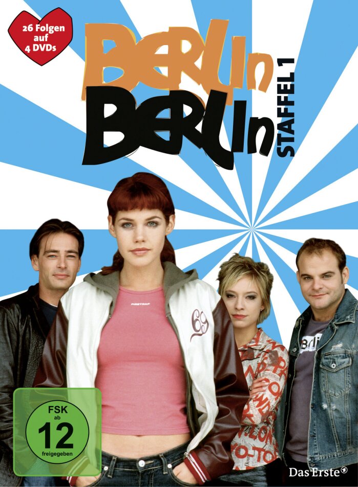Berlin, Berlin - Staffel 1 Cofanetto, 4 DVD