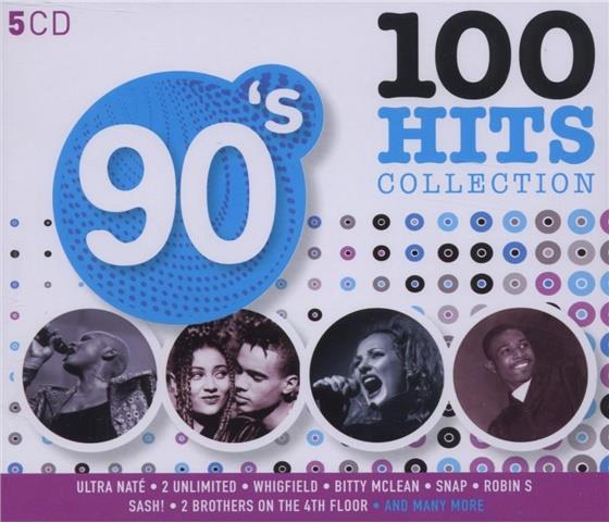 100 Hits Collection - Various - 90'S 5 CDs