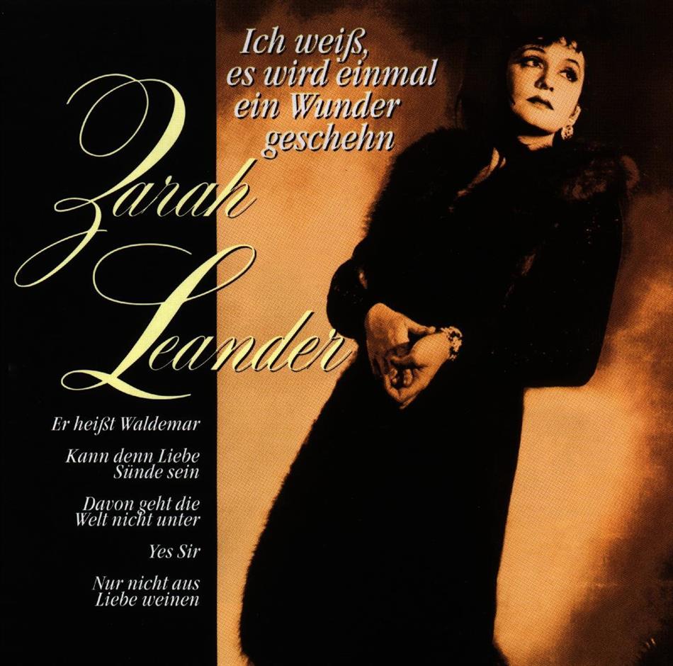 Zarah Leander - Ich Weiss Es Wird Einmal Ein Wunder Gescheh'n - Sony