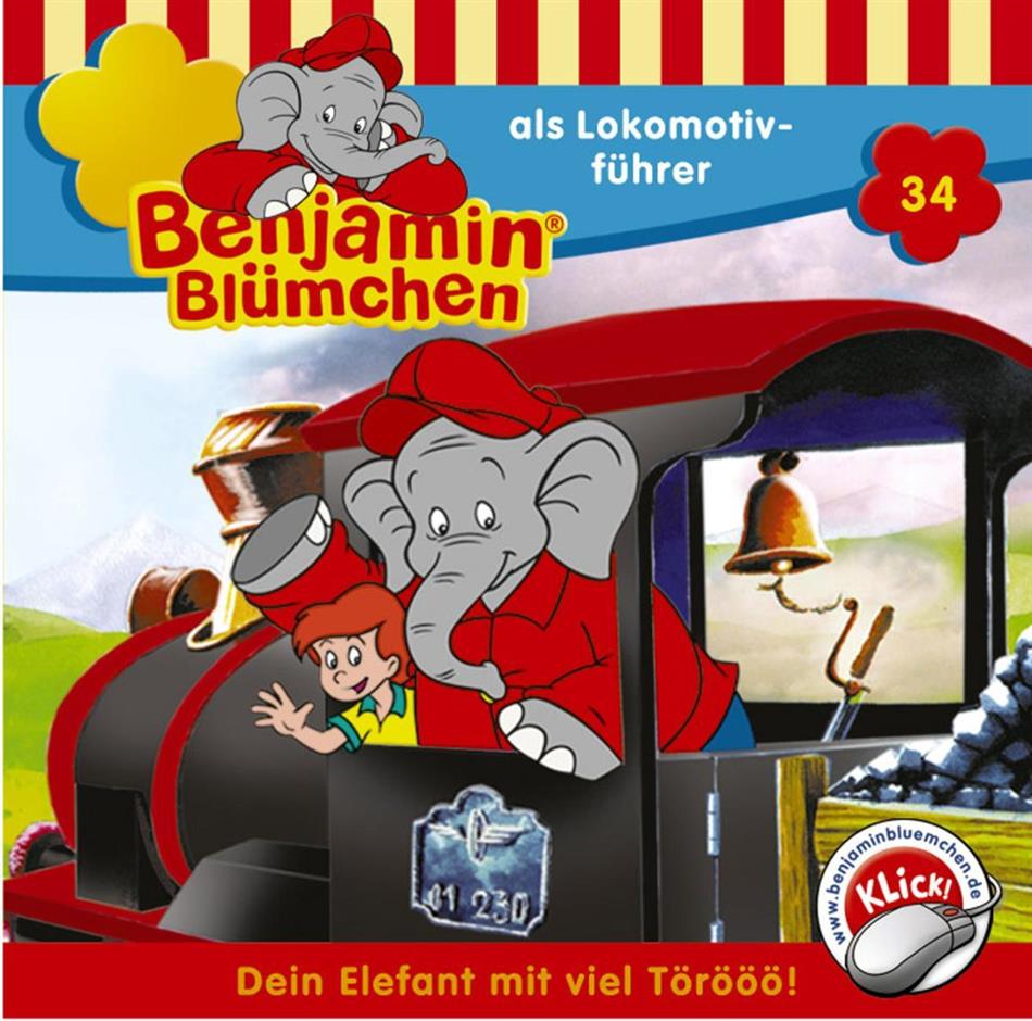 Benjamin Blümchen - 34 Als Lokomotivführer