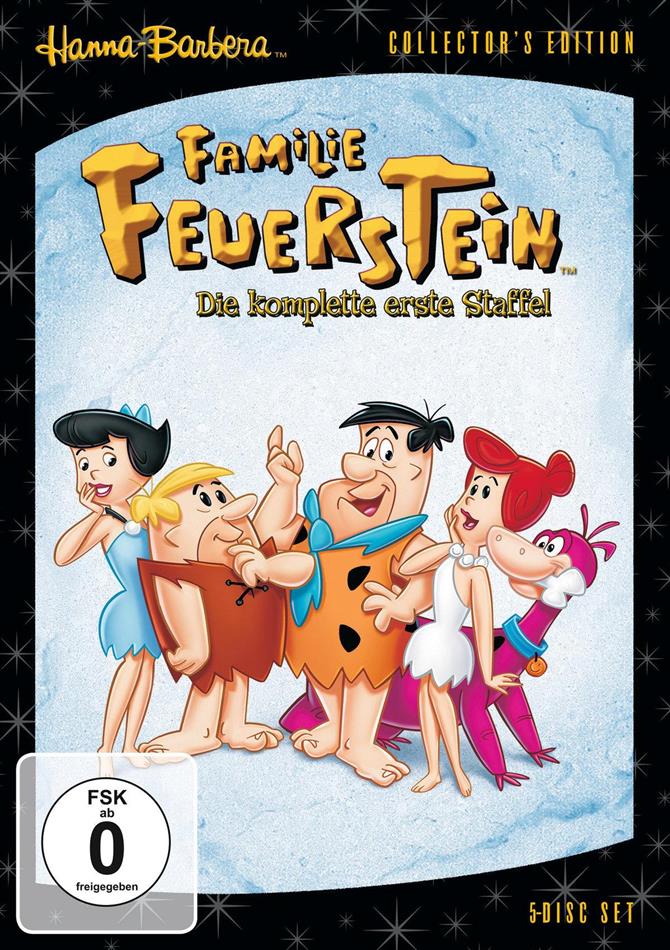 Familie Feuerstein - Staffel 1 Collector's Edition, 5 DVDs
