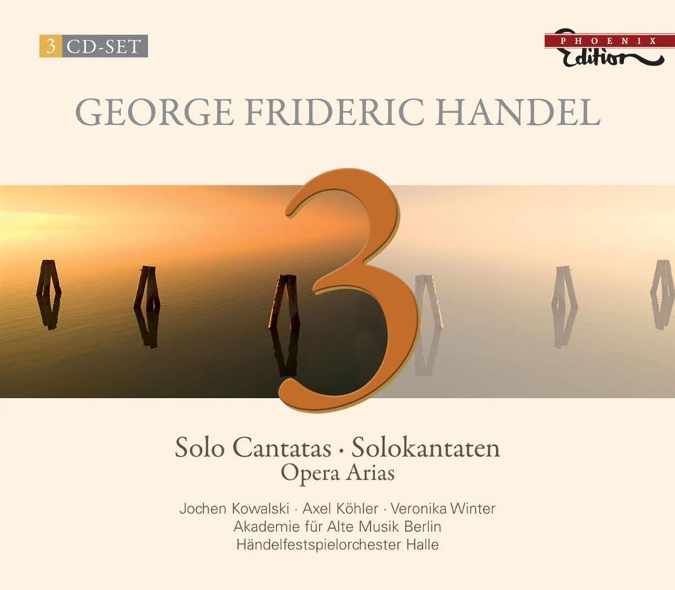 Jochen Kowalski & Georg Friedrich Händel (1685-1759) - Solokantaten/Arien 3 CDs