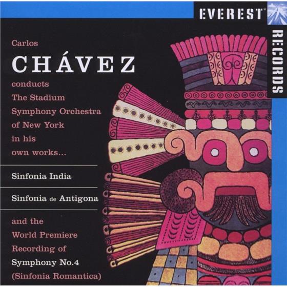 Stadium Orchestra Of New York/ & Carlos Chavez - Sinfonie India/De Antigona
