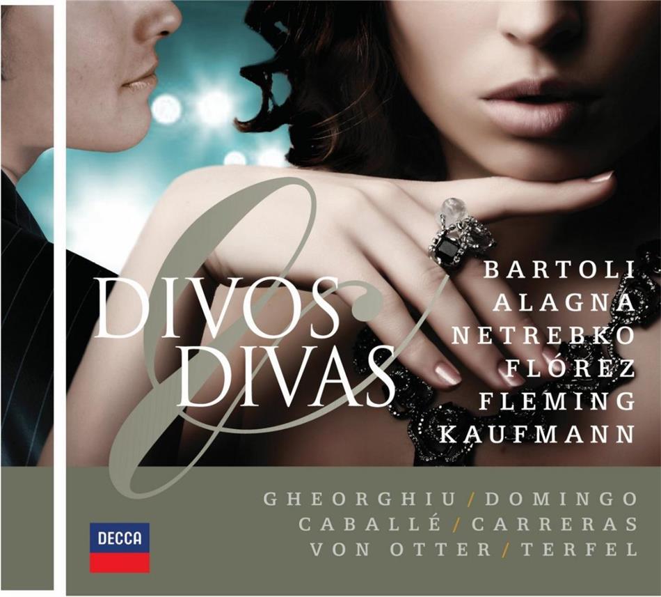Bartoli /Alagna/Netrebko/Florez/Kaufmann & --- - Divos & Divas 2 CDs