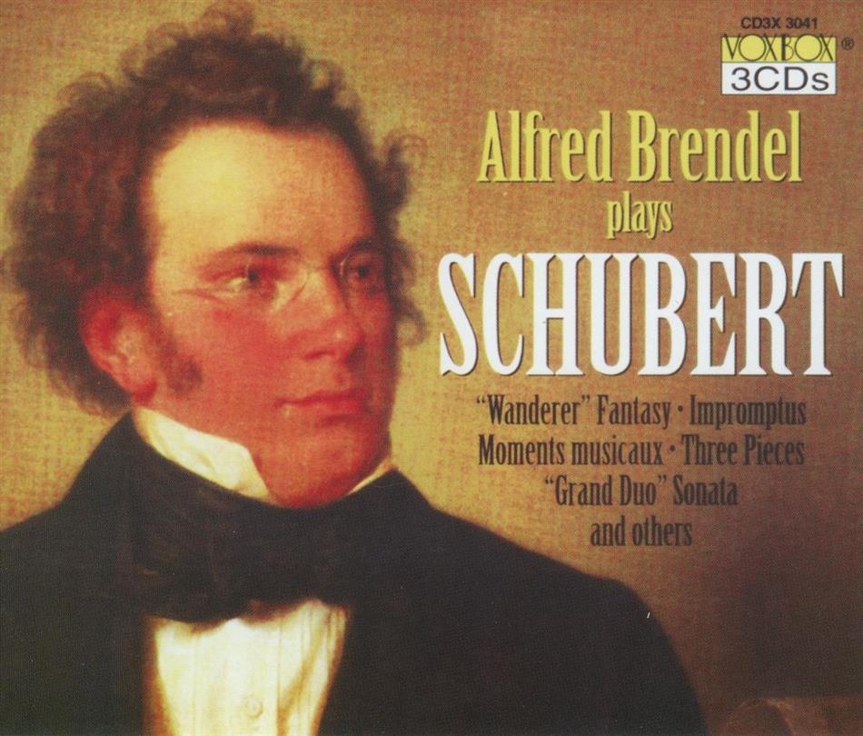 Brendel Alfred/Vienna Volksoper & Franz Schubert (1797-1828) - Impromptus Pieces For Piano 4 3 CD
